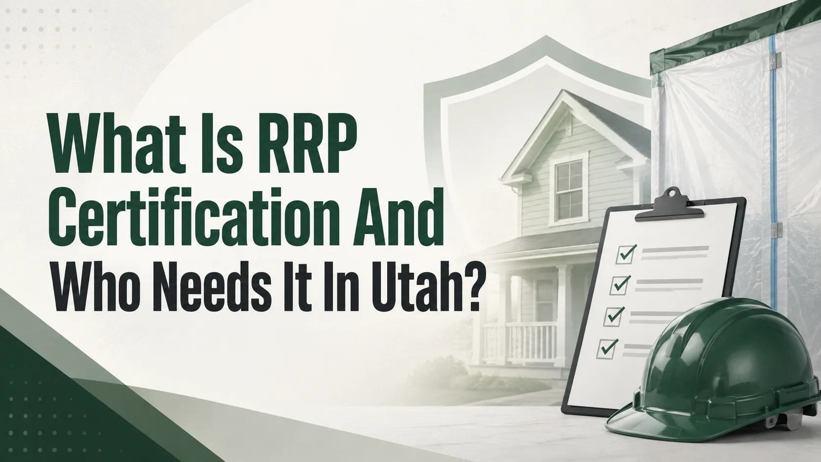 What Is RRP Certification And Who Needs It In Utah